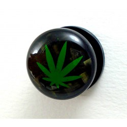 Plug cannabis acrylique