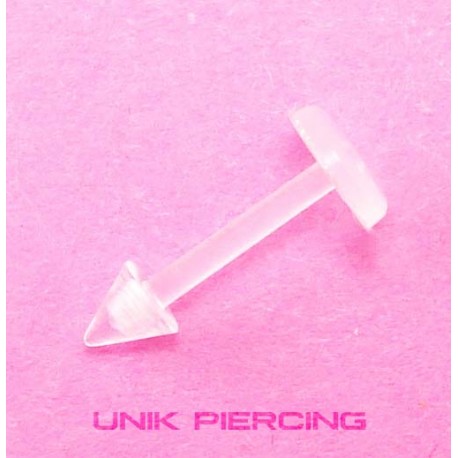 Piercing  Transparent invisible Labret spyke