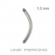 Piercing Barre courbée 1.2 mm