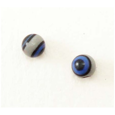 Bille Acrylique bleu-gris-noir 1.2mm