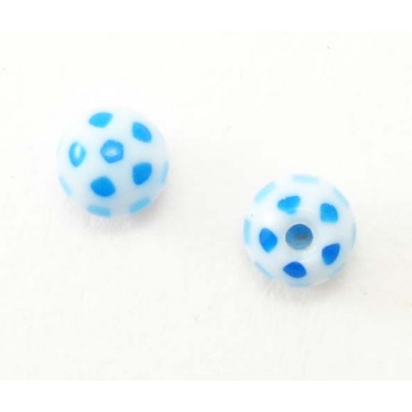 Bille Acrylique 1.6mm  ballon bleu